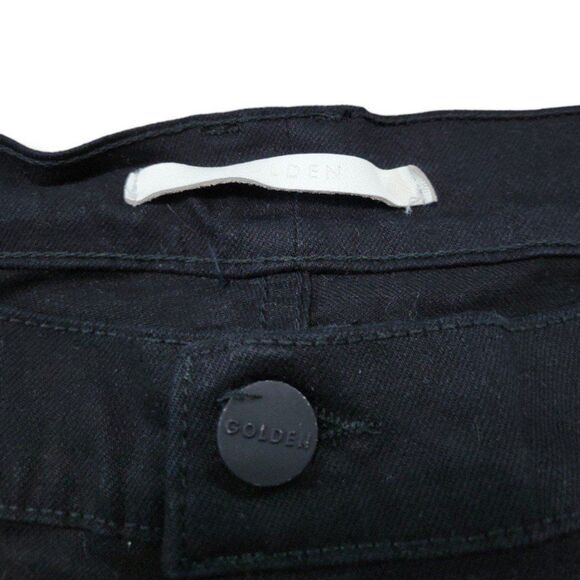 Golden Denim Jeans Size 42 W44"xL35" Embroidered Embroidery Distressed Ankle Zip - Picture 9 of 10